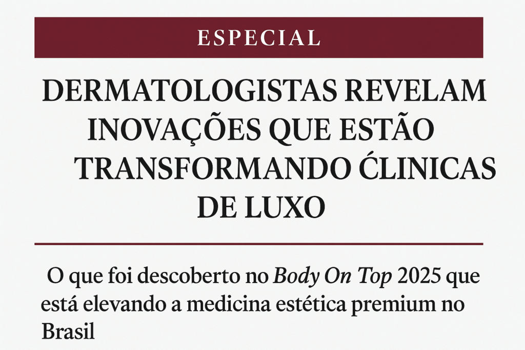 Body On Top 2025: Maior Congresso de Medicina Estética Corporal do ...